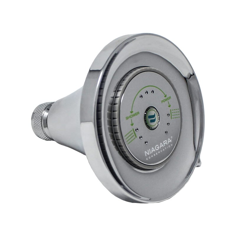 Niagara Conservation Earth Luxe High Efficiency 1.5 GPM Showerhead in Chrome, N3915CH - Image 1